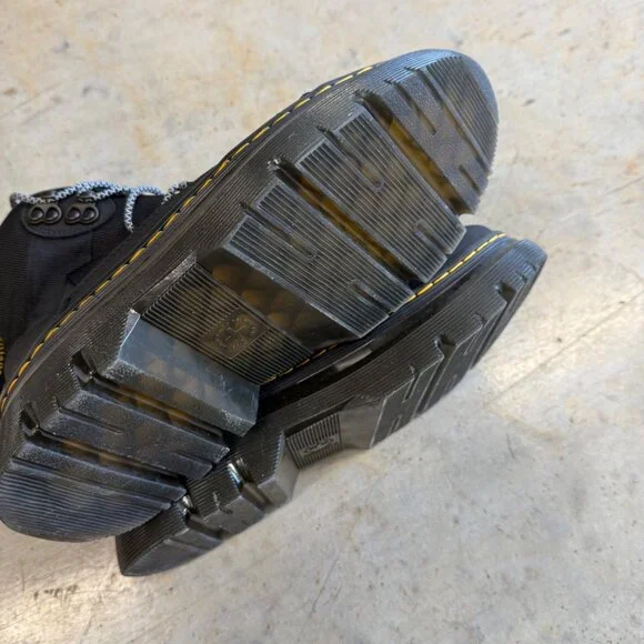 Dr. Martens Boury Leather Casual Boots, Black, Size 7 Men’s - Picture 6 of 8